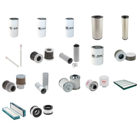 VOLVO EC 200 EL Filter Service Kit w/VOLVO D4Jeng. 01.2019 -