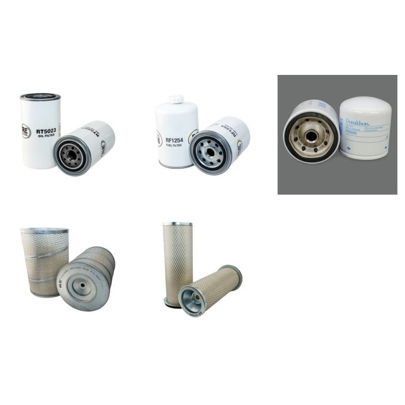 Filter Kit for Volvo EC 210 LC Filter Service Kit with Cummins B5.9-C engine 01.2002 - Air Oil Fuel