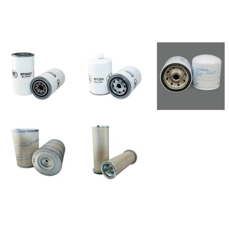 VOLVO EC 210 LC Filter Service Kit w/CUMMINS B5.9-Ceng. 01.2002 -  Air Oil Fuel