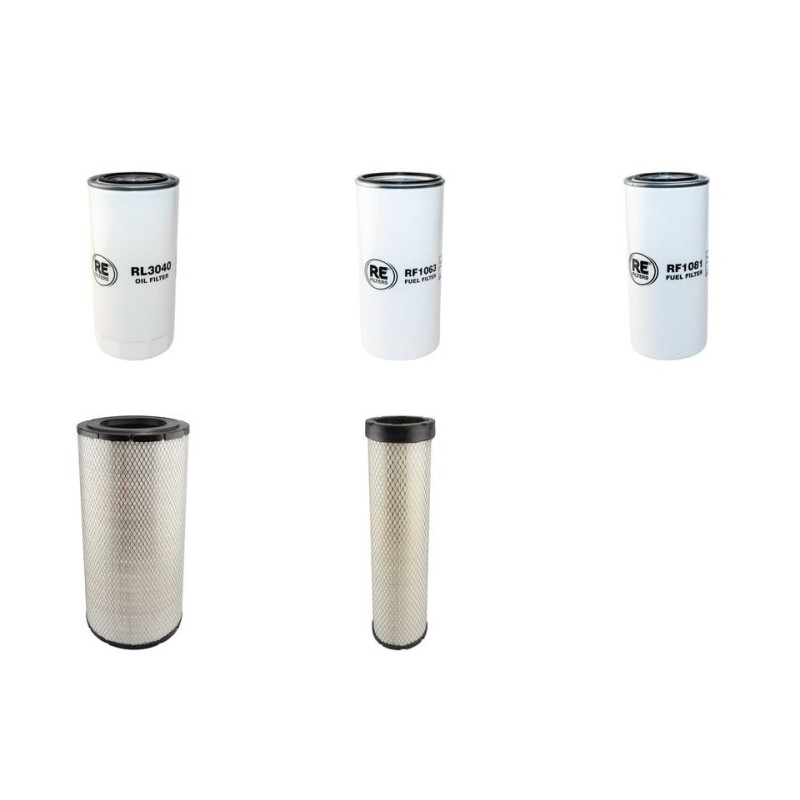 Filter Kit for Volvo EC 220 EL Filter Service Kit with Volvo D6J engine 01.2016 - Air Oil Fuel