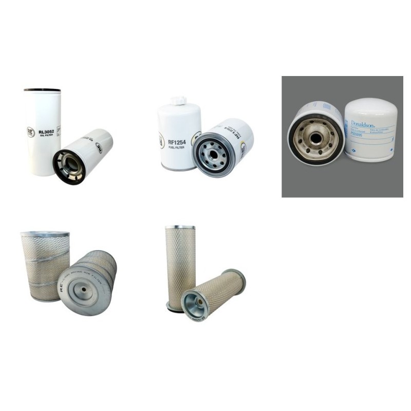 Filter Kit for Volvo EC 240 LC Filter Service Kit with Cummins C 8.3 C engine Air Oil Fuel