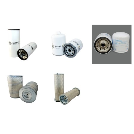 Filter Kit for Volvo EC 240 LC Filter Service Kit with Cummins C 8.3 C engine Air Oil Fuel