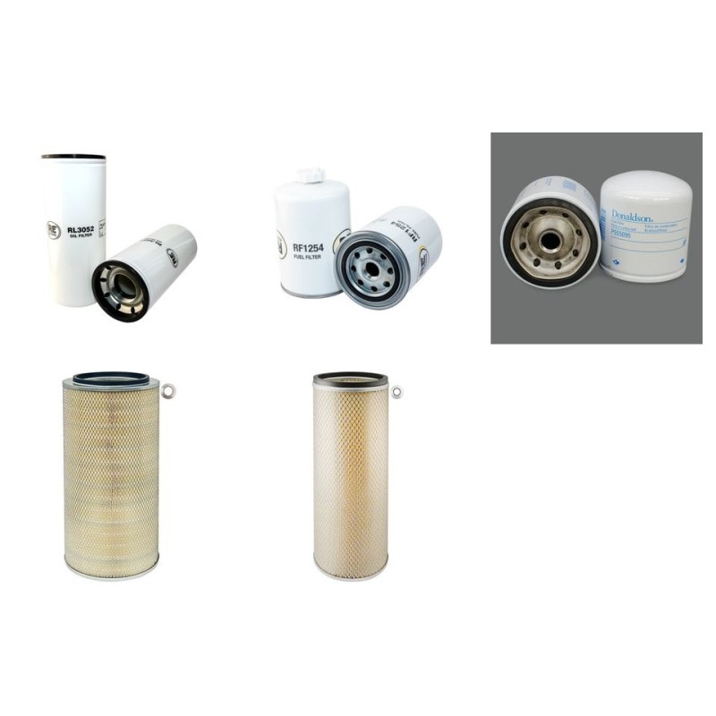 Filter Kit for Volvo EC 290 LC Filter Service Kit with Cummins C 8.3 C engine Air Oil Fuel