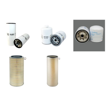 VOLVO EC 290 LC Filter Service Kit w/CUMMINS C 8.3 Ceng.  Air Oil Fuel