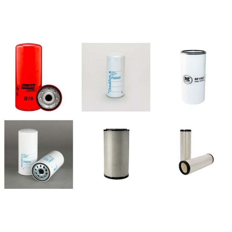 Filter Kit for Volvo EC 480 B-LC Filter Service Kit with Volvo engine Air Oil Fuel