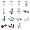 Filter Kit for Volvo ECR 235 E/EL Filter Service Kit with Volvo D6J engine 01.2016-