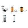 CASE CX 130 D Filter Service Kit Air Oil Fuel Filters     YR  2017-
