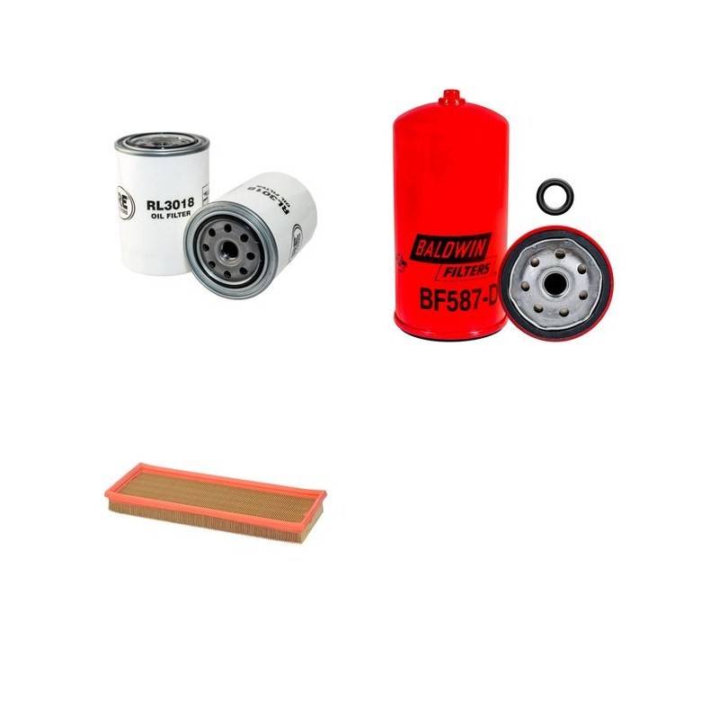 WINTERSTEIGER NURSERY MASTER ELITE Filter Service Kit w/VAGeng. 01.1990 -  Air Oil Fuel