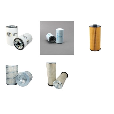 XCG 330 LC-8 Filter Service Kit w/ISUZU AA-6HK1XQPeng.  Air Oil Fuel