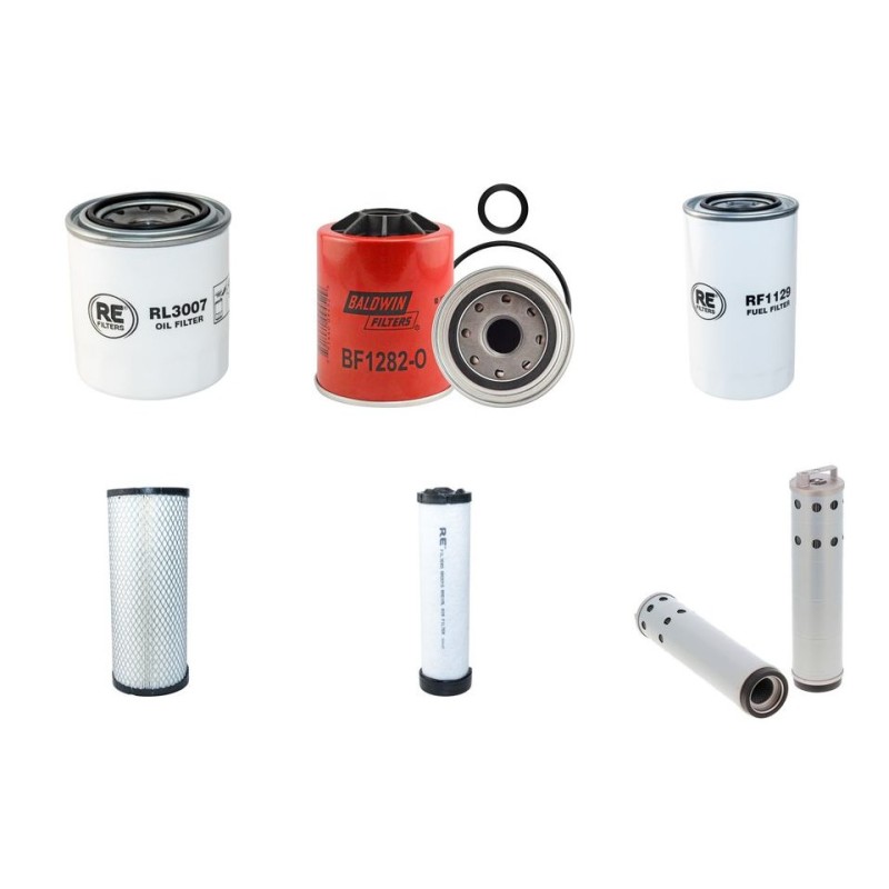 XCG 330 LC-8 Filter Service Kit w/ISUZU AA-6HK1XQPeng.