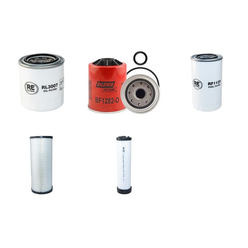 XCG 60-8 Filter Service Kit w/YANMAReng.  Air Oil Fuel