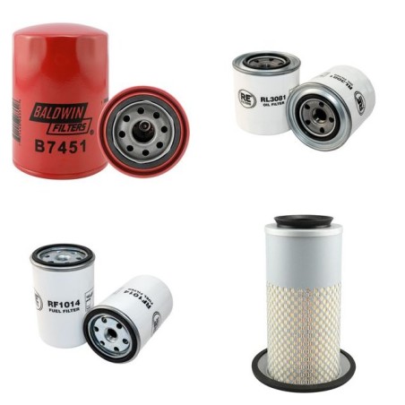 XCG 88-8 Filter Service Kit w/CUMMINS B3.3-Ceng.