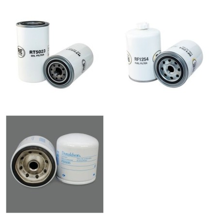 ZOOMLION YZ 16 Filter Service Kit w/CUMMINS 6BT5.9eng.  Air Oil Fuel