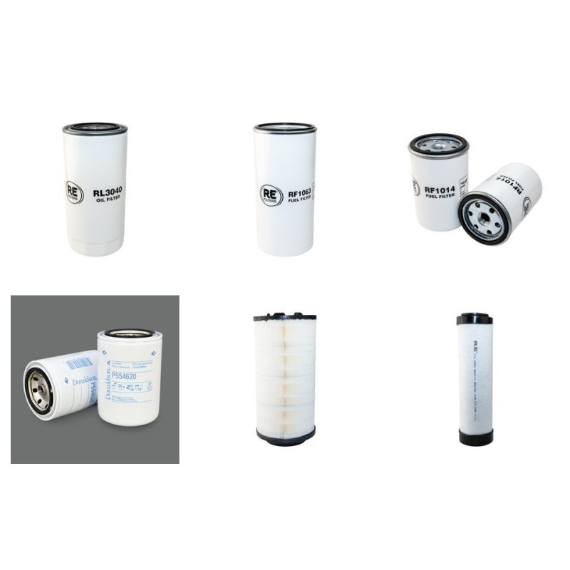 ZOOMLION YZ 18 C Filter Service Kit w/DEUTZ BF6M1013eng.  Air Oil Fuel