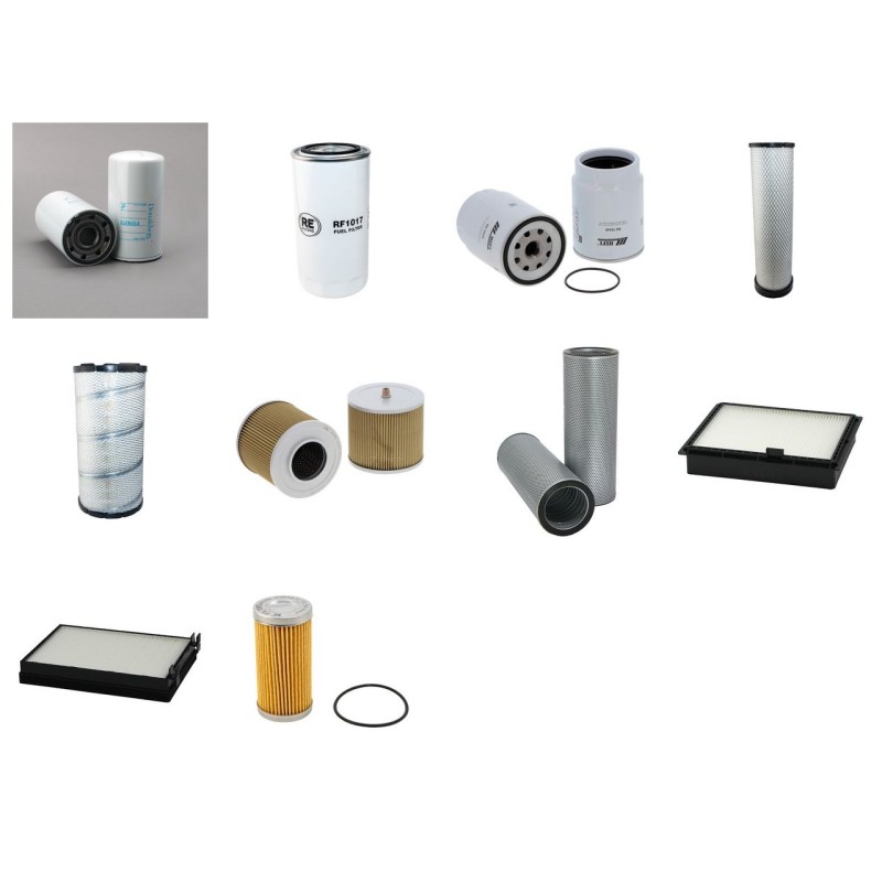 Doosan DX180 LC-3 Filter Service Kit w/Doosan Eng. 2012-