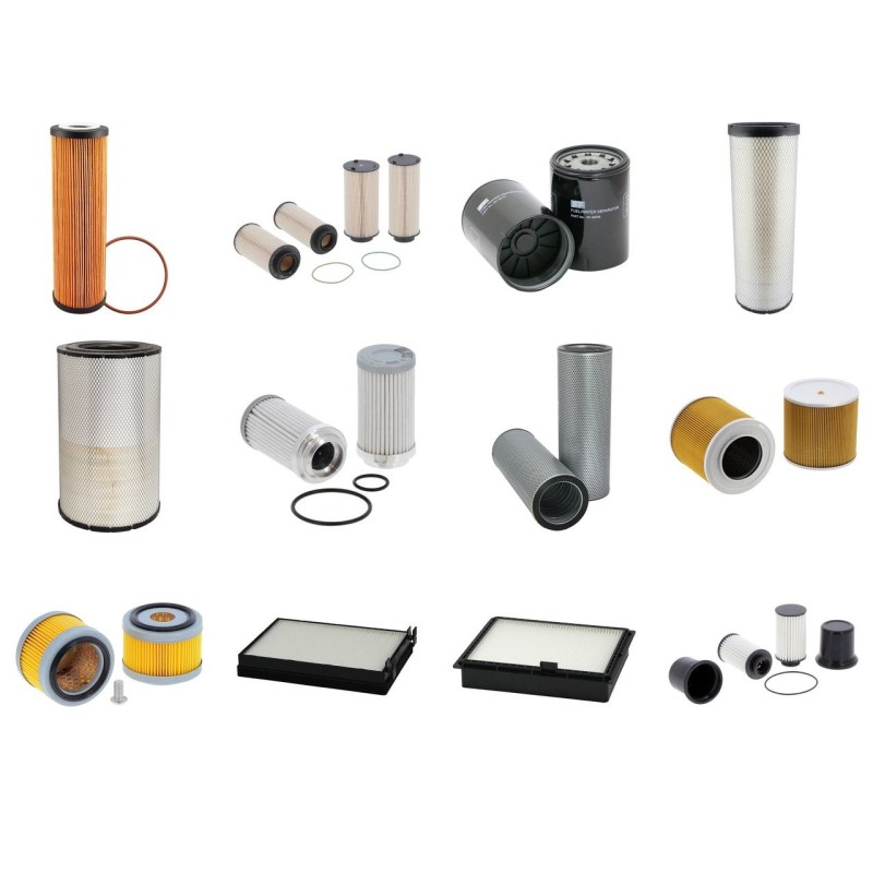 Filter Kit for Doosan DX380 LC-5  with Scania DC09 Engine 2016-