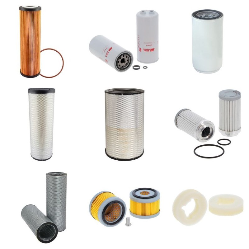 Filter Kit for Doosan DX380 LC-7 Filter Service with ScaniaDC09 Engine 2020 – 2023
