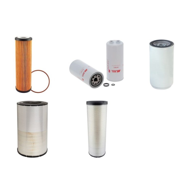 Filter Kit for Doosan DX380 LC-7 Engine Service with ScaniaDC09 Engine 2020 – 2023