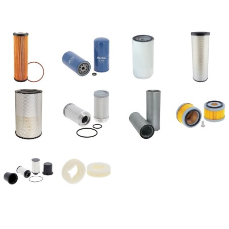 Filter Kit for Doosan DX380 LC-7 Filter Service with ScaniaDC09 Engine 2023-