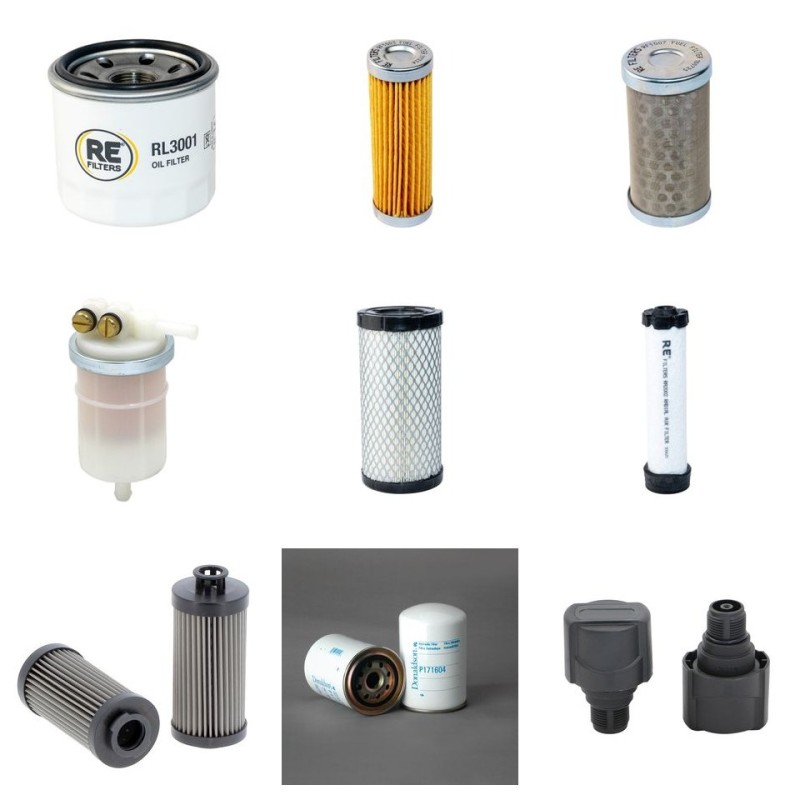 Filter Kit for Volvo EC20D Filter Service Kit