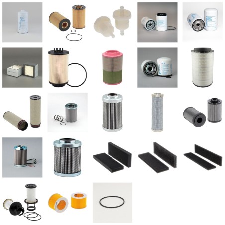 Filter kit for Liebherr LTM 1150-6.1 with Liebherr Engine (Top & Bottom)