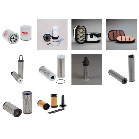 JCB FASTRAC 4220 Filter Service Kit w/Sisu Eng 2015-