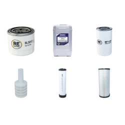 DOOSAN DX 63-3 engine filters and lubricant kit w/Yanmar eng. 2013-