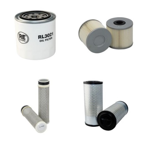 Filter Kit for Kubota KX 015-4 Engine Service Kit | RICO Europe