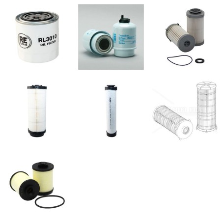 CAT 305 E2 Filter Service Kit w/CAT C2.4 Eng. SN  H5M1-