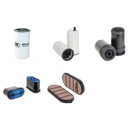 Engine Filter kit for XCMG XE 220 E With Cummins B6.7 Engine 2022-