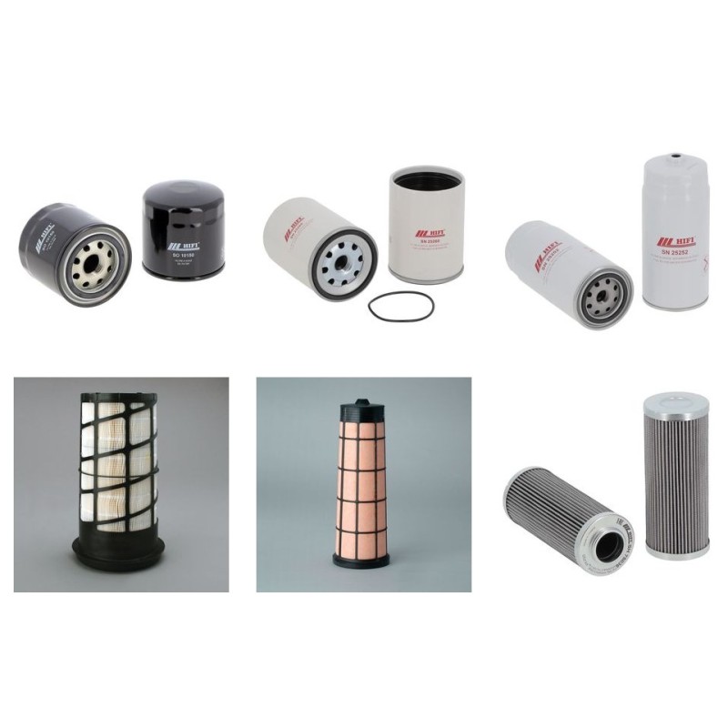Filter Service Kit Doosan DX 160 LC-7 With Develon D34-G2 Engine 2024-