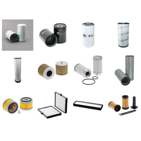 Filter Service Kit fits Doosan DX 235 LC-5 With Doosan DL06P Engine