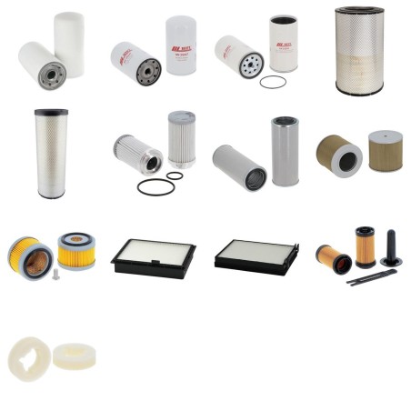 Filter kit for Doosan DX 300 LC-7 With Doosan DL08V Engine 2020-