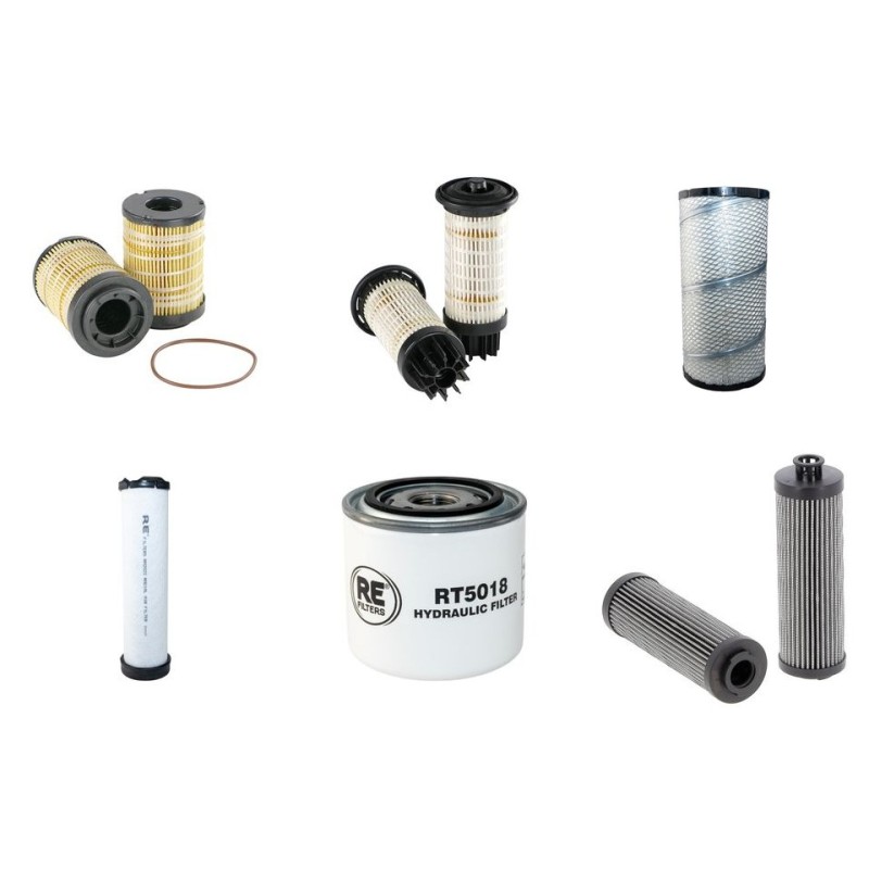 MECALAC TA 9 Filter Service Kit With Perkins 904J-E28TA Engine