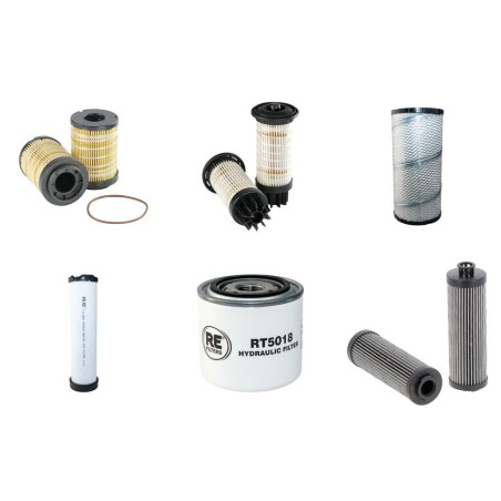 Filter Service Kit fits MECALAC TA 9 With Perkins 904J-E28TA Engine