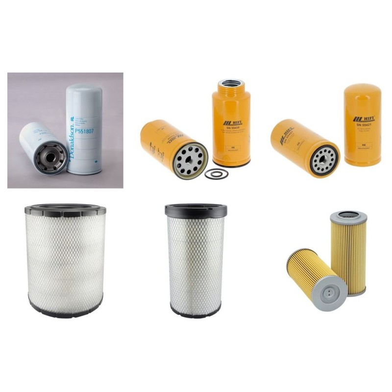 Filter Kit fits Morooka MST 2200 VDR with CAT C7 engine