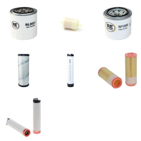 Engine Filter Kit fits Dynapac CC1200 VI with Kubota D1703-DI engine 2018-