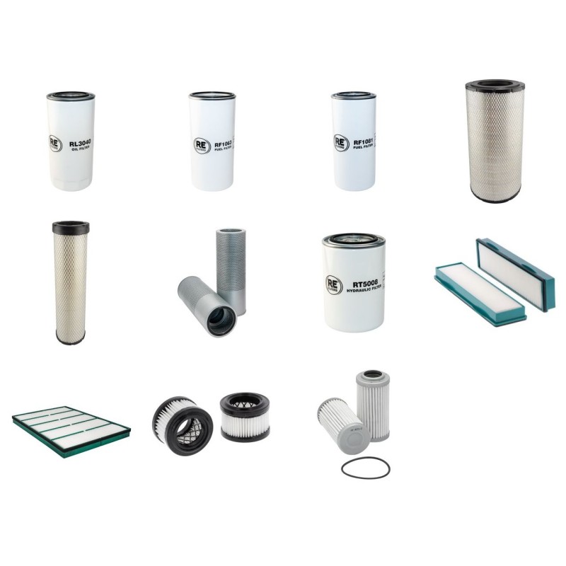 VOLVO EC 220 E (L) Filter Service Kit w/VOLVO D6J Tier 4F Eng.   YR  2012-  TIER IV
