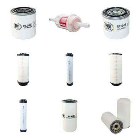ATLAS COPCO XAS 88 KD Filter Service Kit w/Kubota V1505 T Eng.   YR  2017-