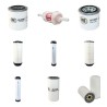 ATLAS COPCO XAS 88 KD Filter Service Kit w/Kubota V1505 T Eng.   YR  2017-