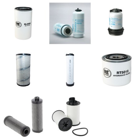 MECALAC TA 6 S Filter Service Kit w/JCB ECOMAX T4 Eng.