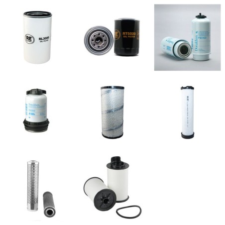 TEREX TA 9 Filter Service Kit w/JCB EcoMax Eng.