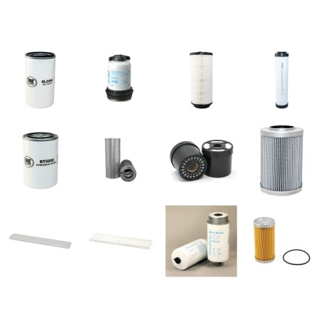 Filter Kit for JCB JZ140 with JCB Engine Year 2017-