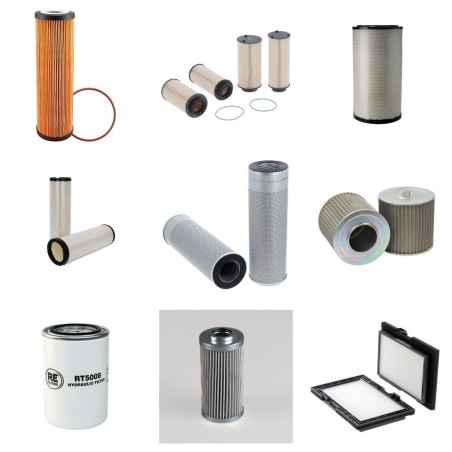 Filter Kit for Hyundai HX520L with Scania Engine