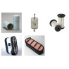 Filter Kit for Hyundai HX160 L with Perkins Engine 2017 Air - Oil - Fuel
