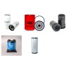 HYUNDAI HX 380 L Filter Service Kit w CUMMINS Eng. Air - Oil - Fuel