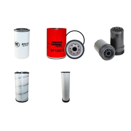 HYUNDAI HX220 L Filter Service Kit w CUMMINS Eng. 2018 Air - Oil - Fuel