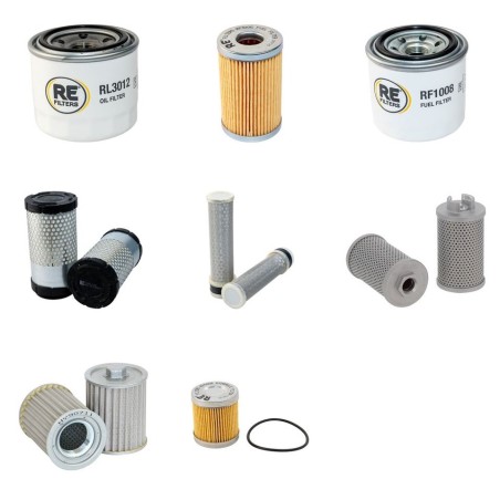 HYUNDAI HX160 L Filter Service Kit w PERKINS Eng. 2017