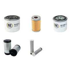 KUBOTA U25-3 ET Filter Service Kit w KUBOTA Eng. Air - Oil - Fuel