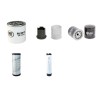 Filter Kit for Volvo ECR40 D Filter Service Kit w Volvo engine 2016 Air - Oil - Fuel